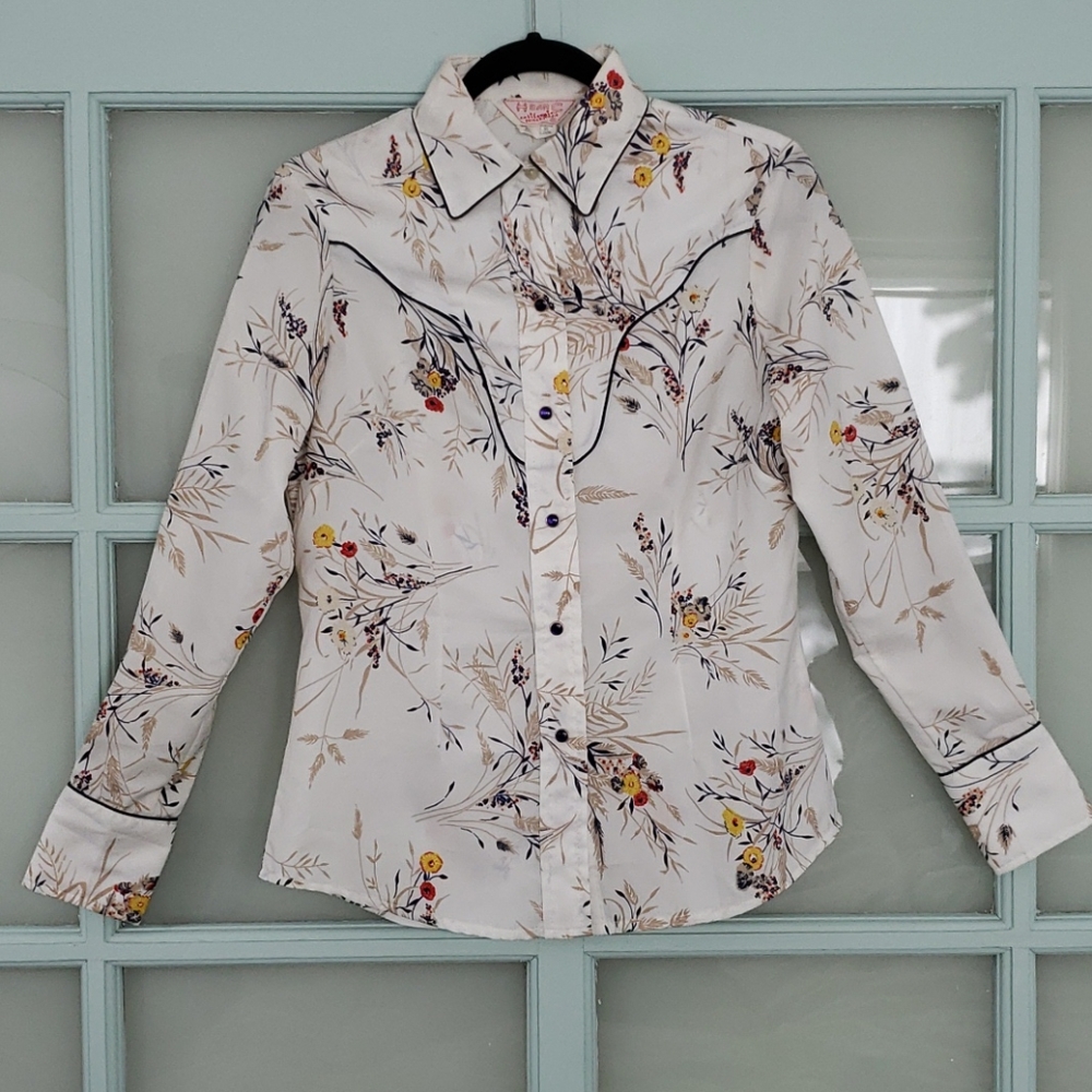 Vintage H bar C Western Shirt